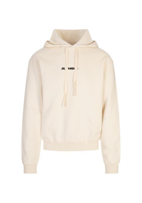 Felpa Bianca Con Logo JIL SANDER | J47GU0129-J20010279